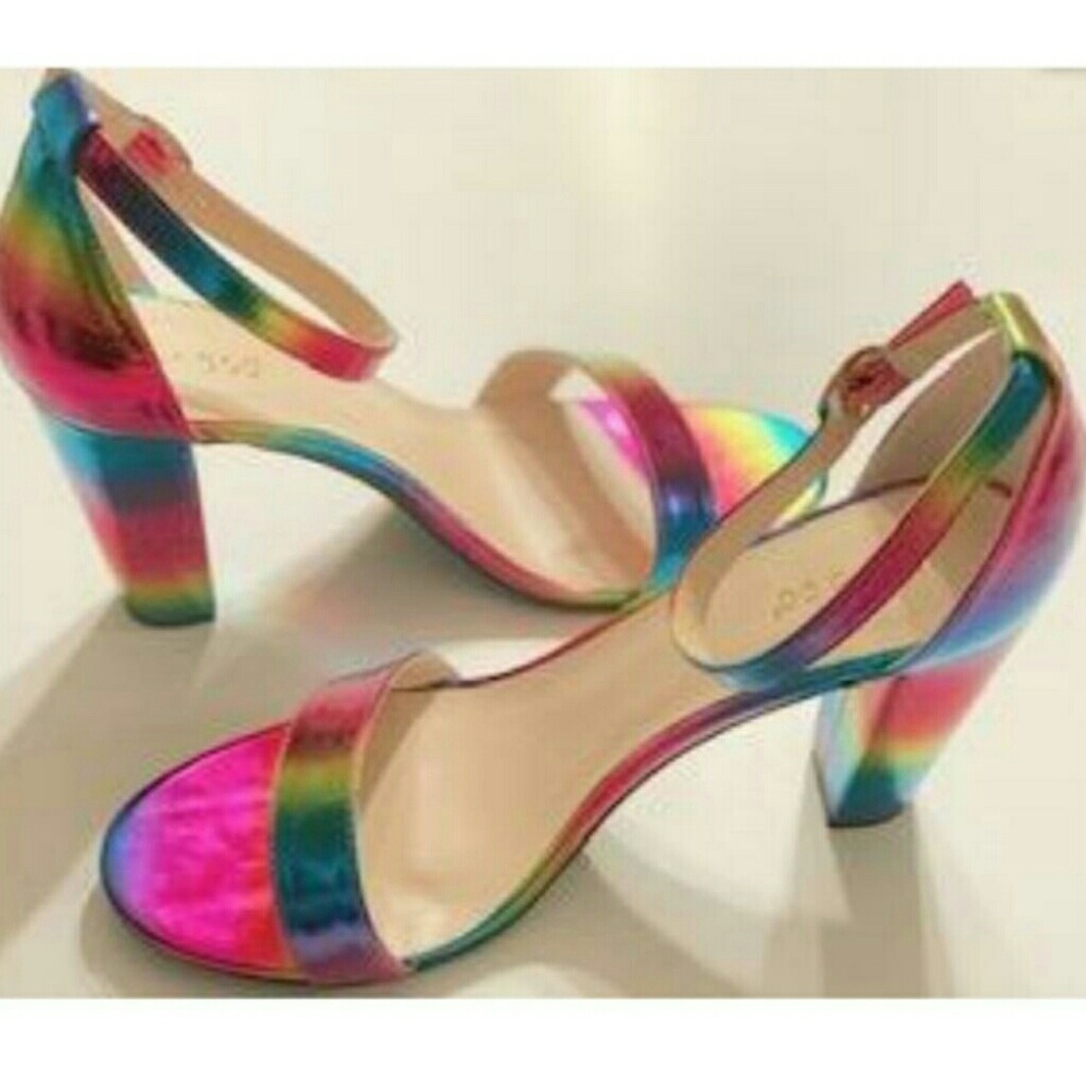NEW! Rainbow Heels